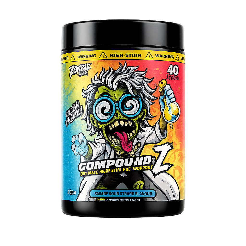 COMPOUND Z ultimate high-stim pre workout Zombie Labz