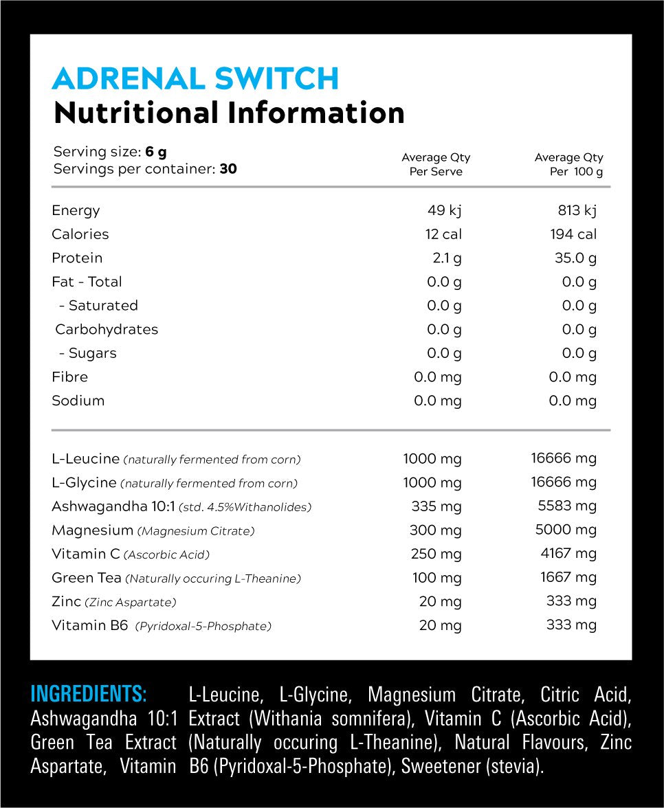 Adrenal Switch