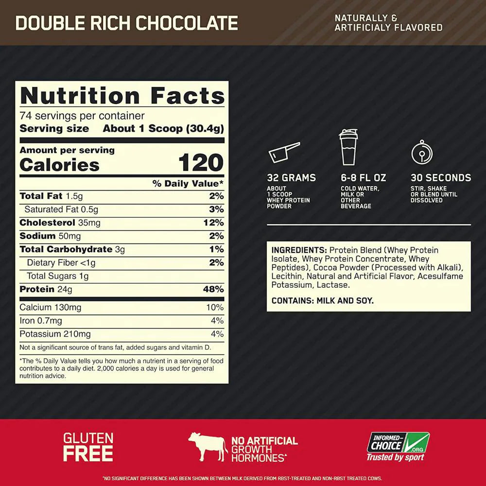 Gold Standard 100% Whey Protein Powder