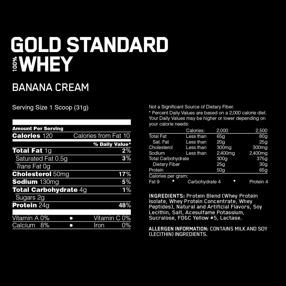 Gold Standard 100% Whey Protein Powder