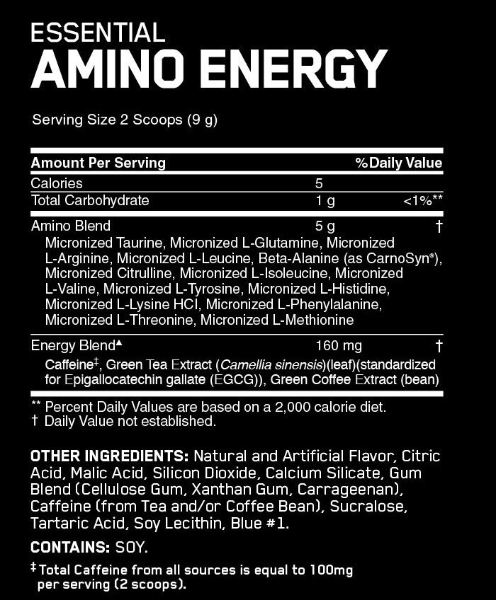 Amino Energy Optimum Nutrition