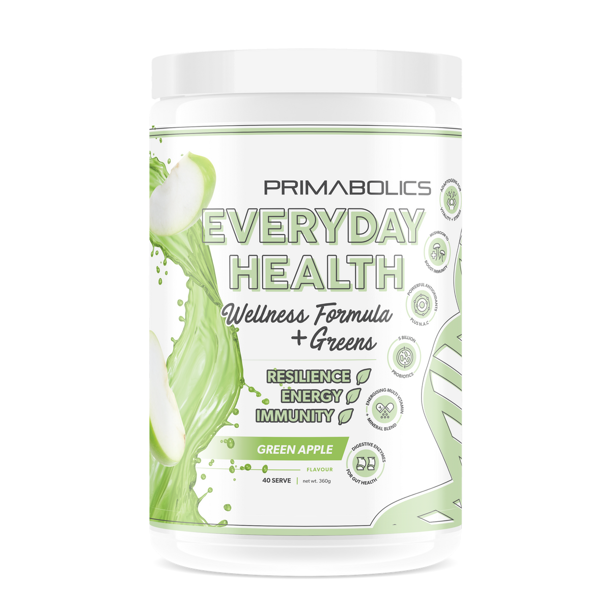 Primabolics Everyday Health 40 Serves — Green Apple