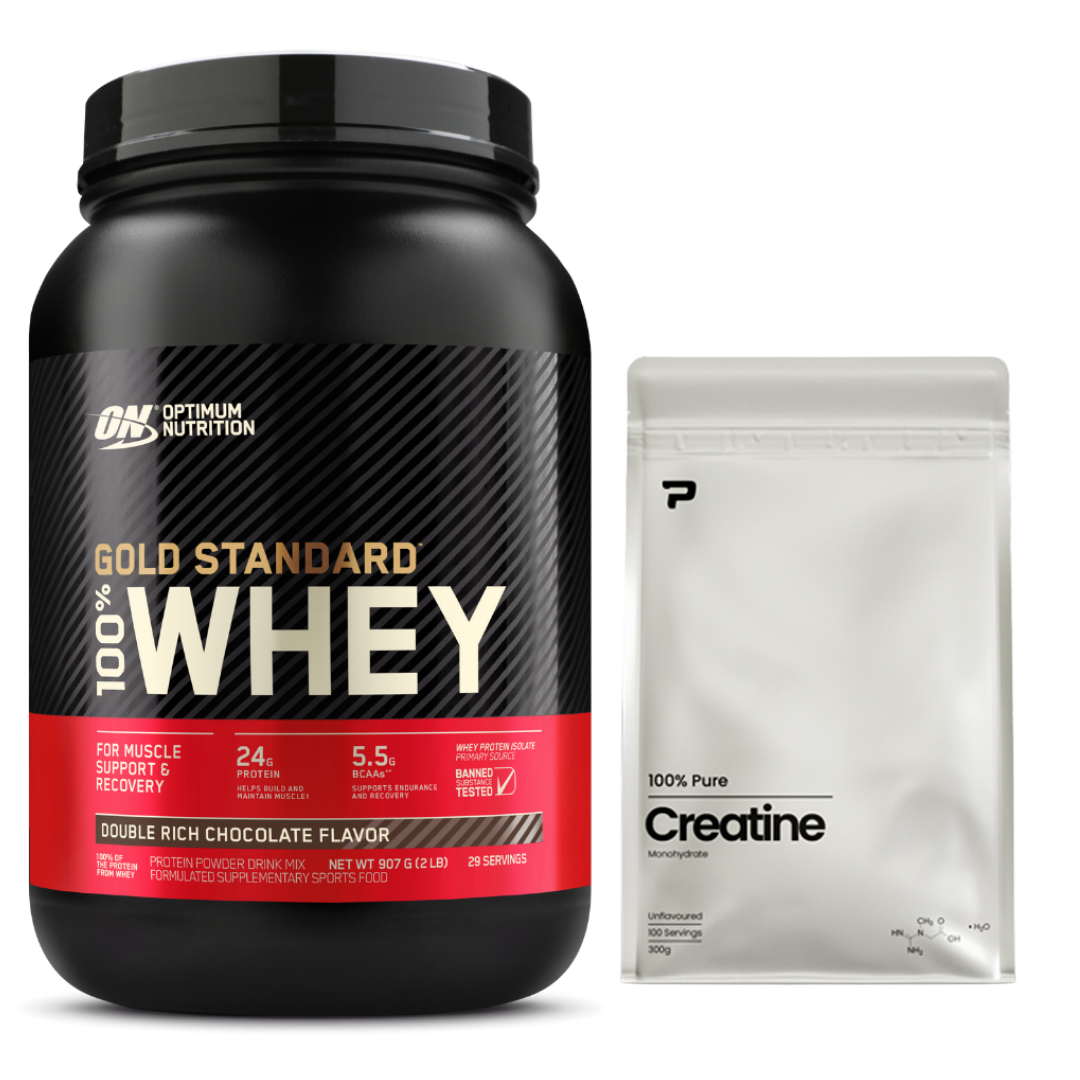 Gold Standard 900g Whey + Free Prime Creatine 300g