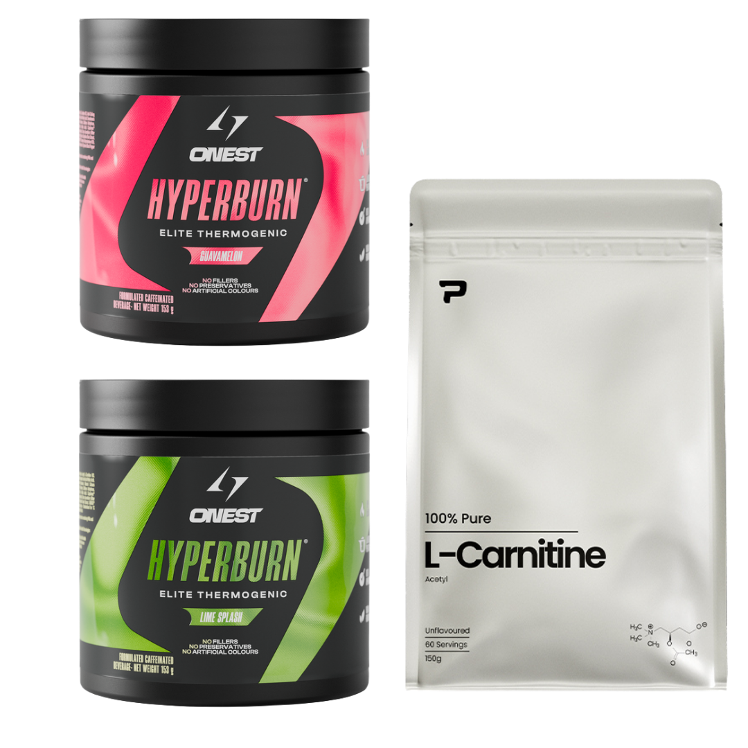 Hyperburn Twin Pack + Free Prime L-Carnitine 150g