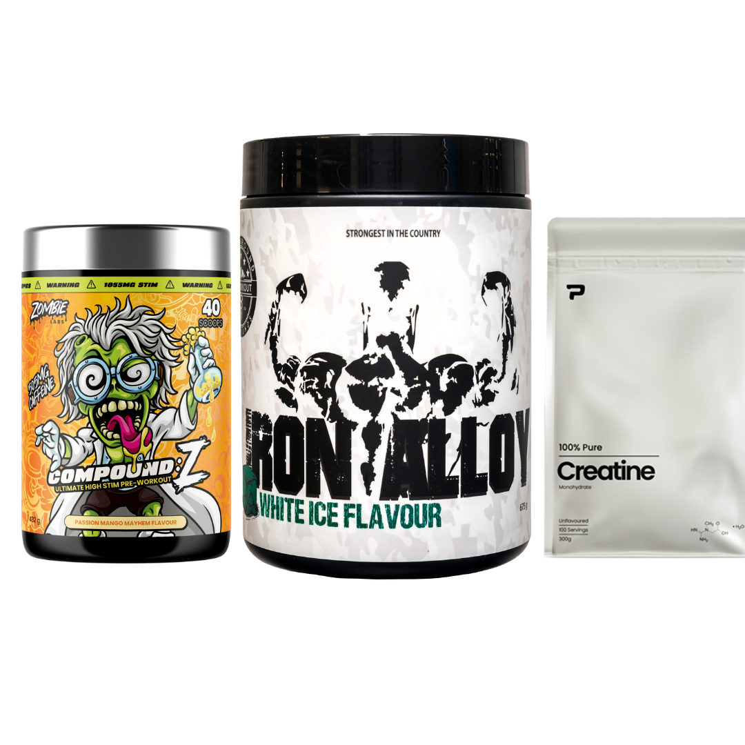 Compound Z + Iron Alloy + Free Prime Creatine 300g
