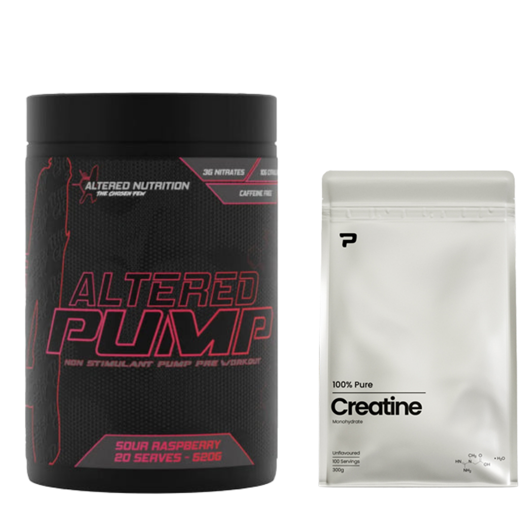 Altered Pump + Free Prime Creatine 300g