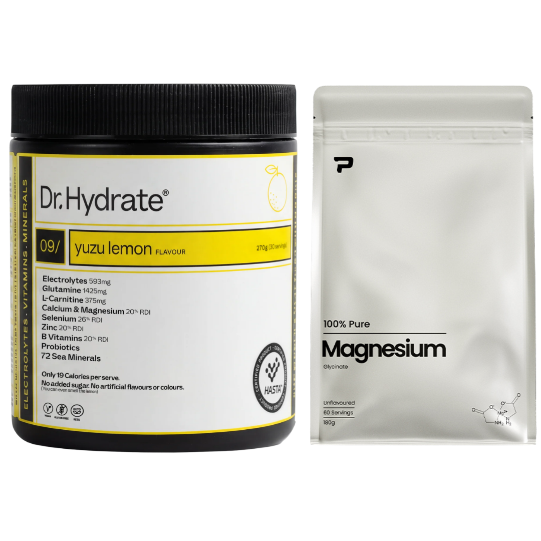Dr Hydrate + Free Prime Magnesium Glycinate 180g