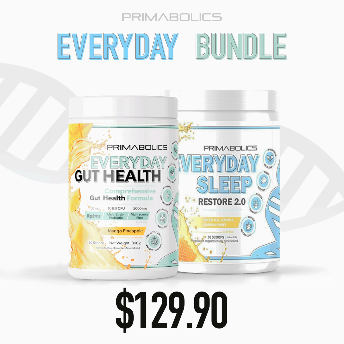 Primabolics Everyday Gut Health + Everyday Sleep Bundle