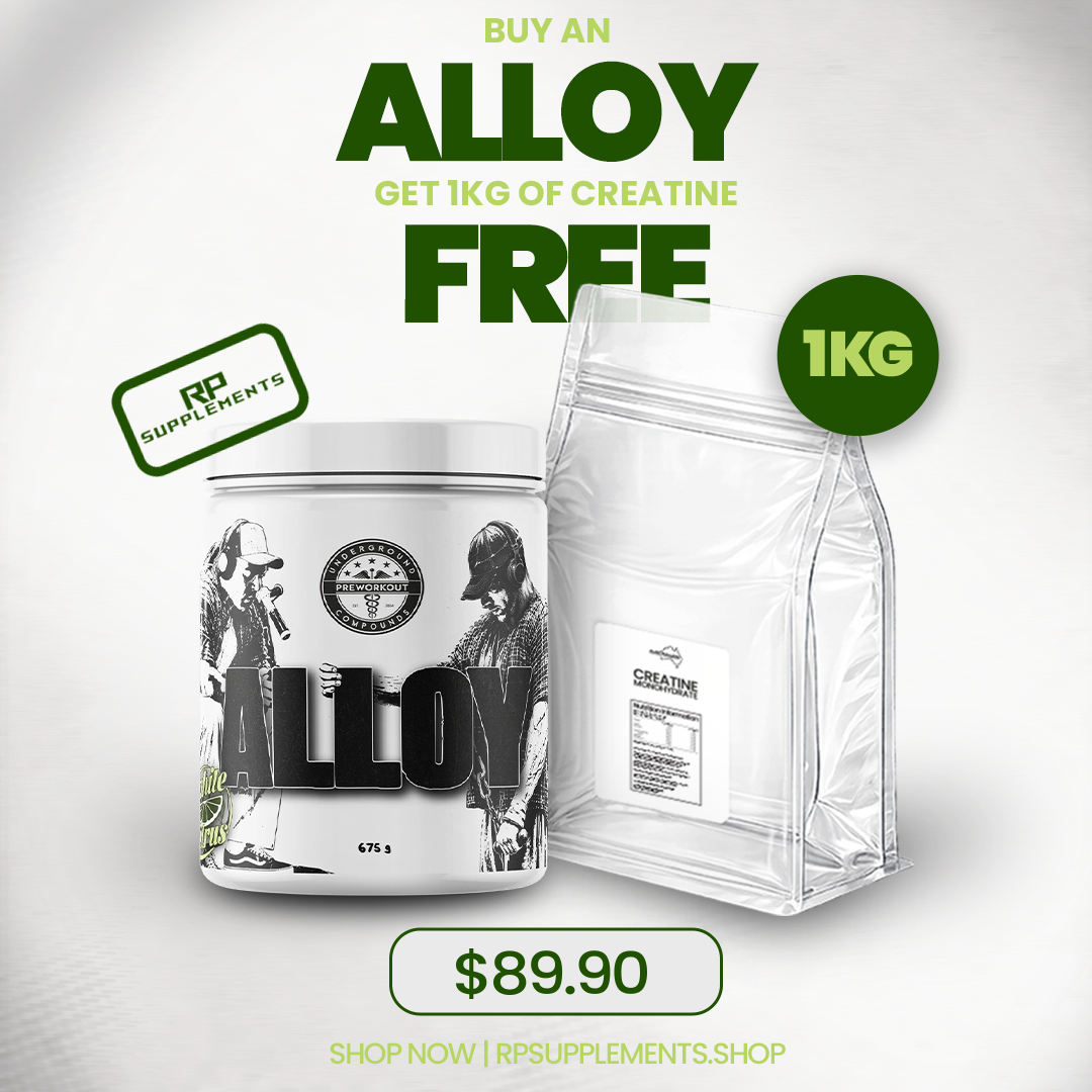 Highest Stim Preworkout + 1kg Free 100% Creatine Monohydrate
