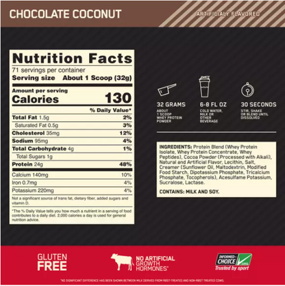 Gold Standard 100% Whey Protein Powder