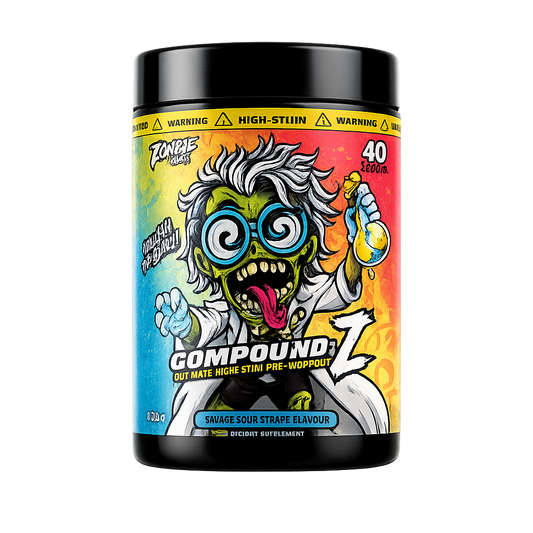 COMPOUND Z ultimate high-stim pre workout Zombie Labz