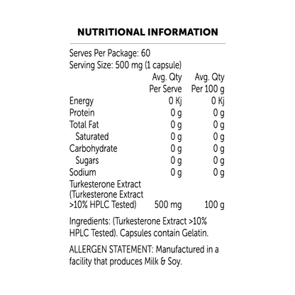 Turkesterone Emrald Labs Test Booster