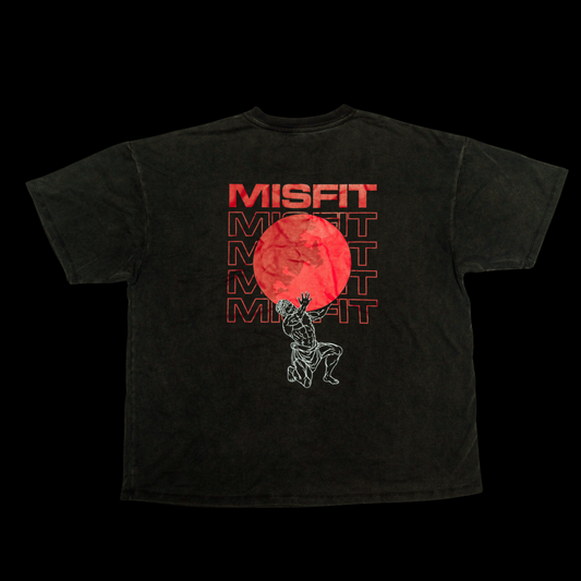 ATLAS - Oversized Jersey Blood Red