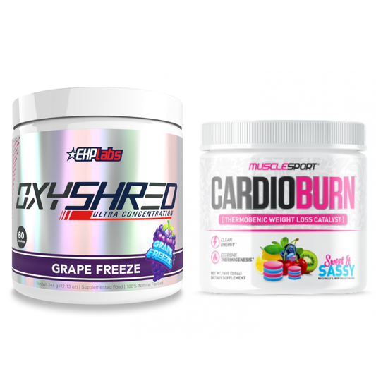 FREE CARDIO BURN WITH ANY OXYSHRED