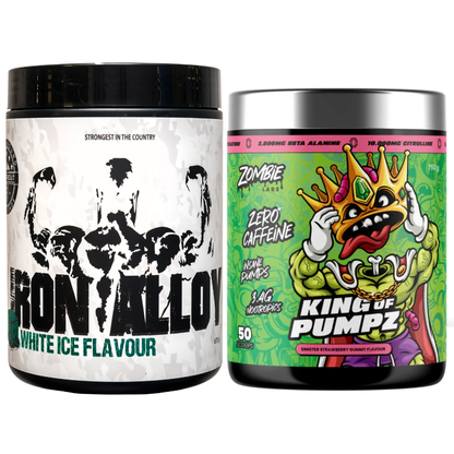 Iron Alloy + Zombie King of Pumpz Stack