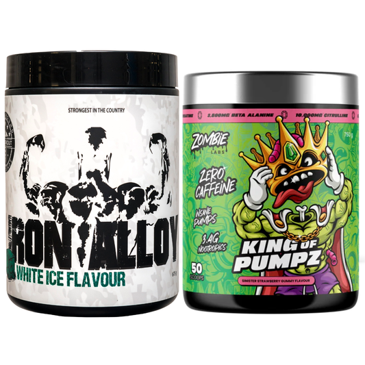 Iron Alloy + Zombie King of Pumpz Stack