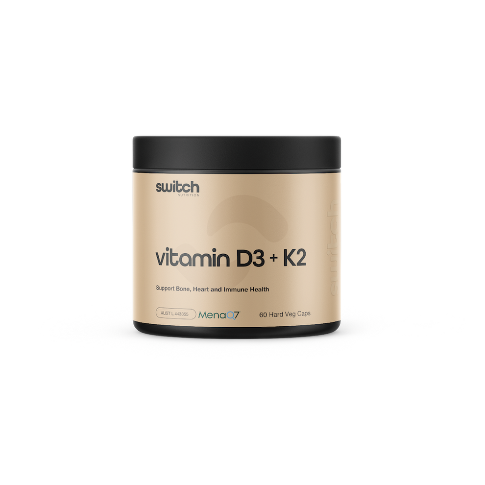 Switch Vitamin D3 + K2 | Vitamin D & K2 Australia