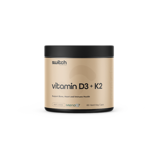 Switch Vitamin D3 + K2 | Vitamin D & K2 Australia