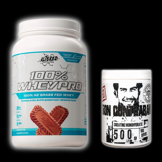 100% Whey Pro  - Cookie Butter - Altered Nutrition + Free Creatine 500g