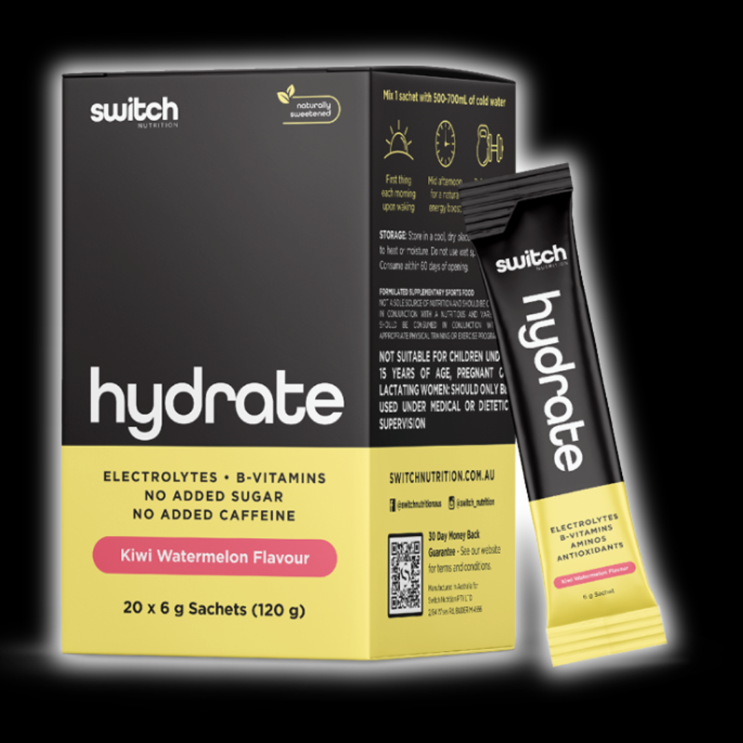 Hydrate Switch Nutrition 20 serves - 50 serves