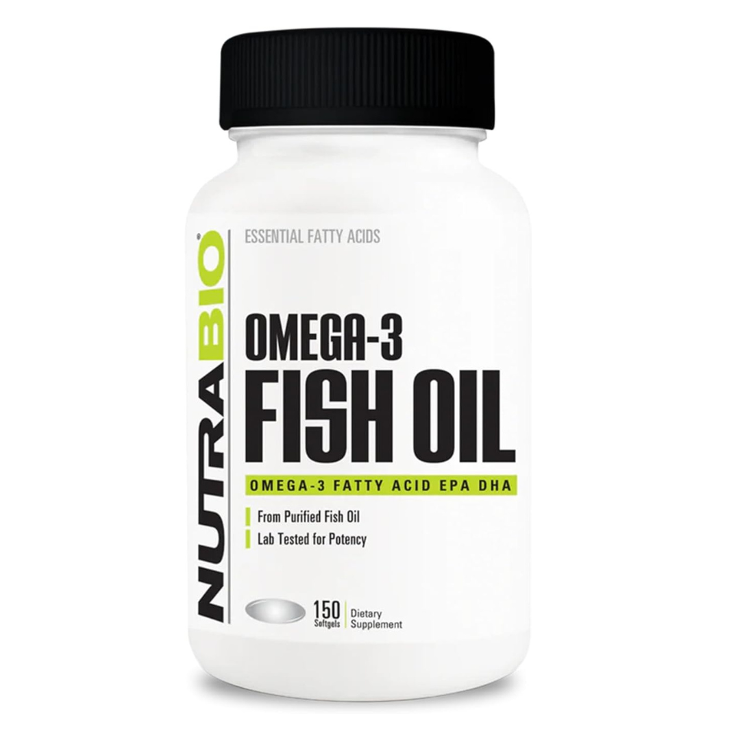 NutraBio Omega-3 Fish Oil