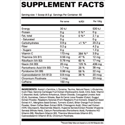 Oxyshred Ultra Concentration 60 Serves