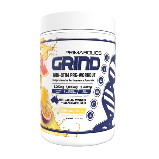 Primabolics Grind V2 Non-Stim Pre-Workout — Paradise Fruit