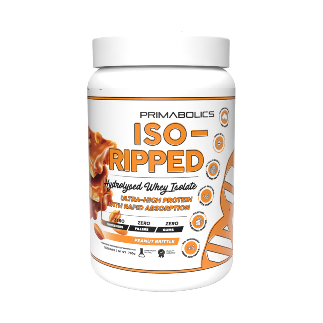 Primabolics Iso Ripped 750g — Peanut Brittle
