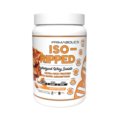 Primabolics Iso Ripped 750g — Peanut Brittle