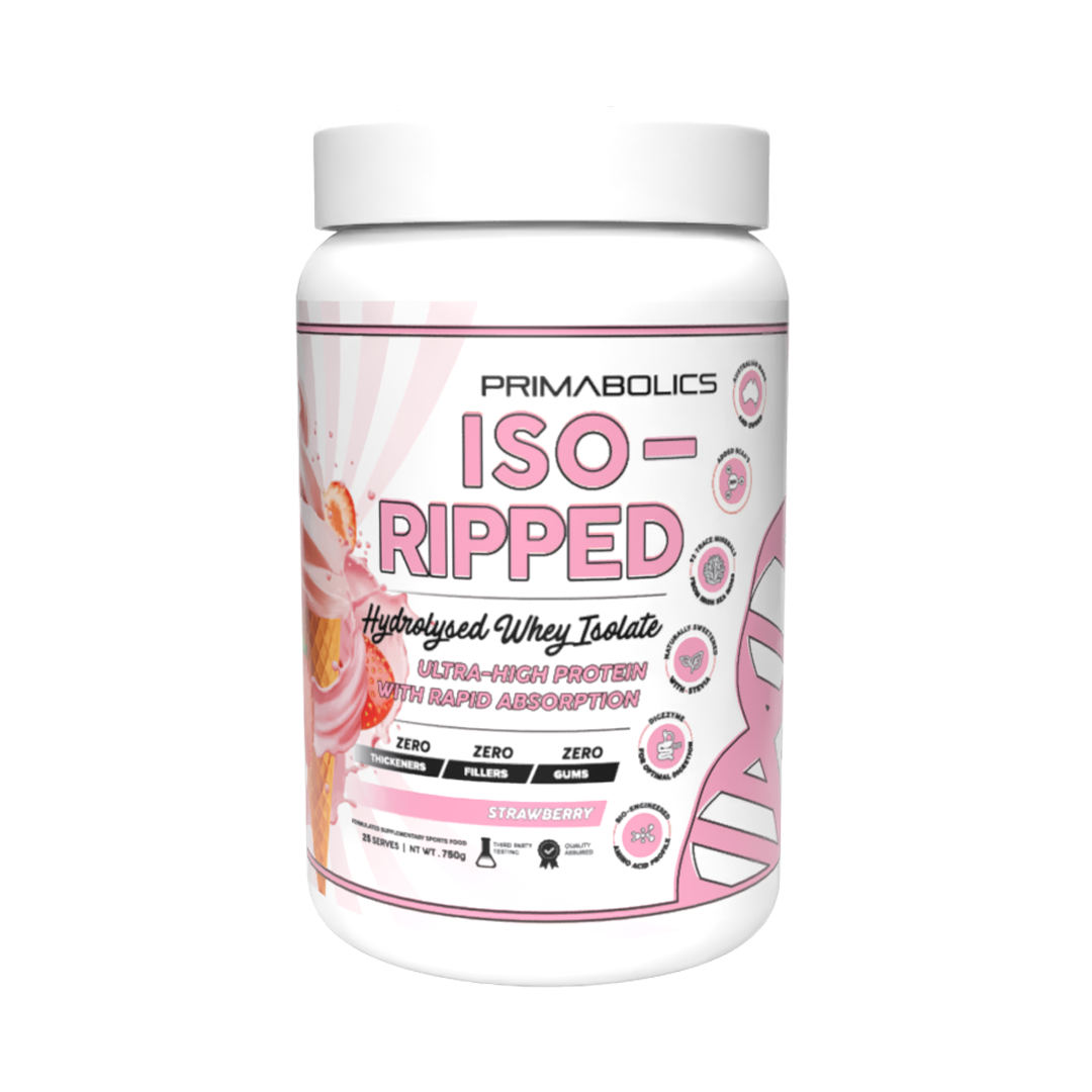 Primabolics Iso Ripped 750g — Strawberry Soft Serve