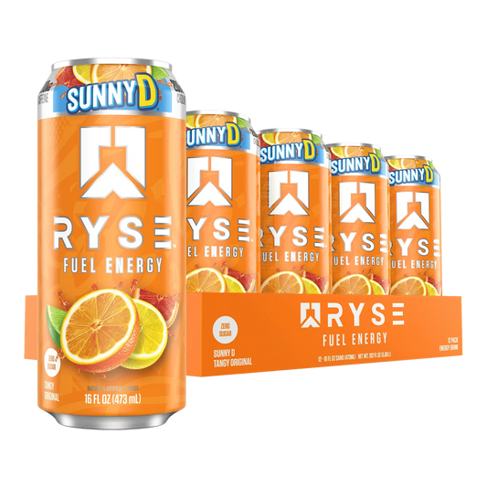 Ryse Pre Workout Cans Pack 12