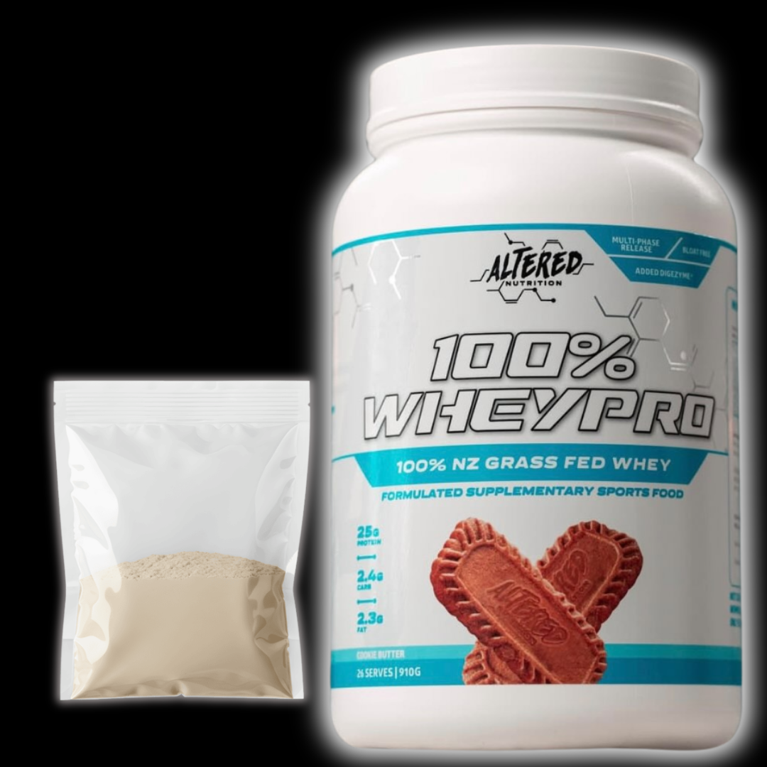 100% Whey Pro  - Cookie Butter - Altered Nutrition SAMPLE