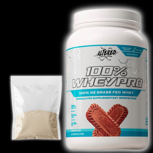 100% Whey Pro  - Cookie Butter - Altered Nutrition SAMPLE