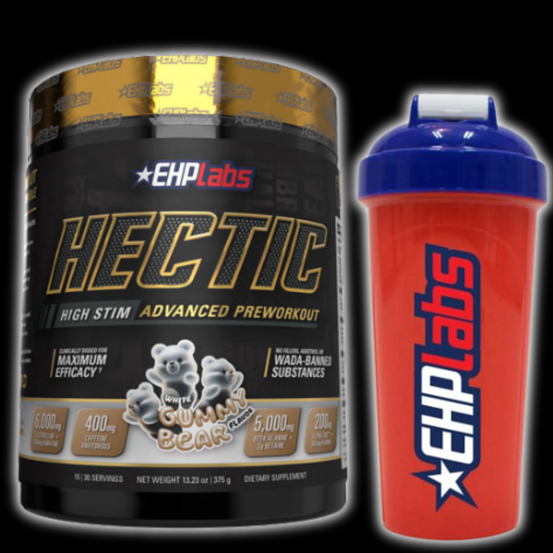 HECTIC Pre Workout EHP Labs - Includes Free EHP Shaker