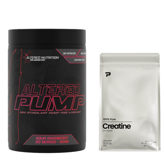 Altered Pump + Free Prime Creatine 300g