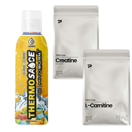 Thermo Sauce + Prime L Carnitine 225g + Prime Creatine 300g