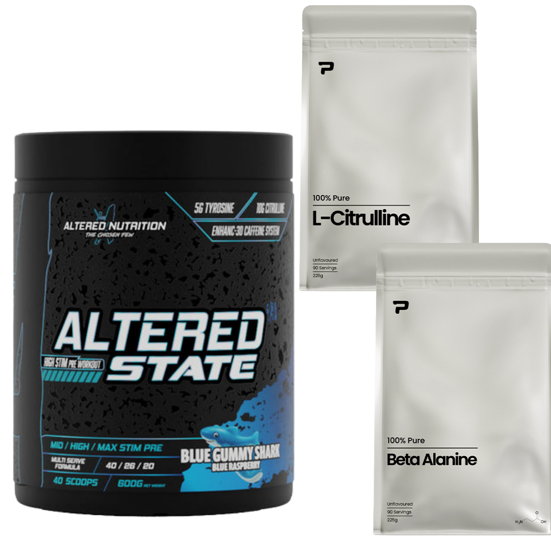 Altered State + Free Prime L-Citrulline 225g + Free Prime Beta Alanine 225g