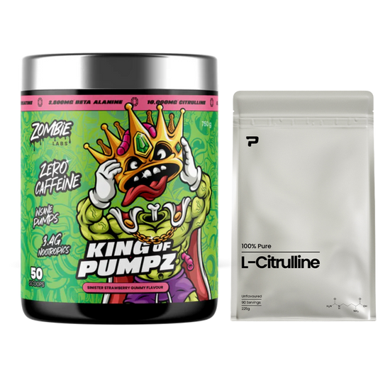 King of Pumpz + Free Prime L-Citrulline 225g