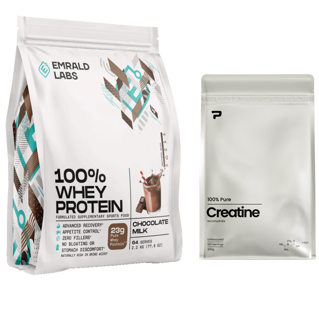Emerald Labs Whey 2.3kg + Free Prime Creatine 300g
