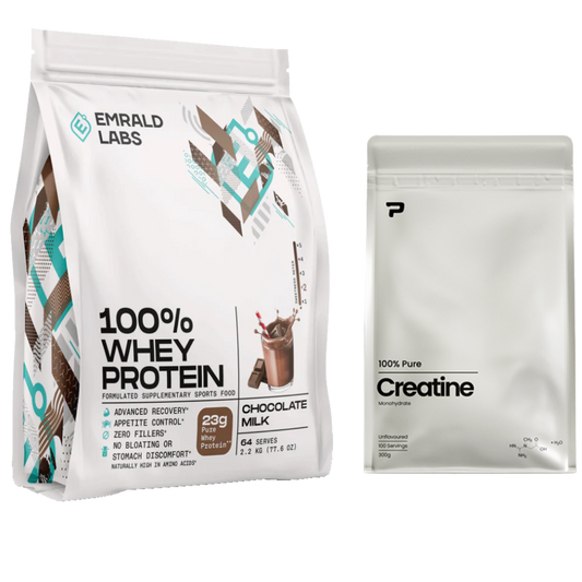 Emerald Labs Whey 2.3kg + Free Prime Creatine 300g