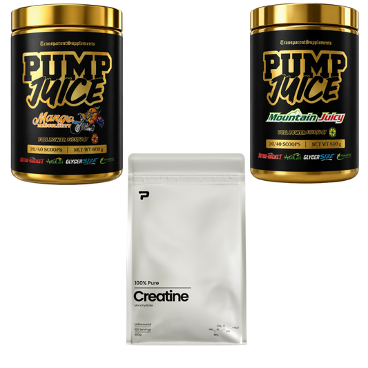 Pump Juice Twin Pack + Free Prime Creatine 300g