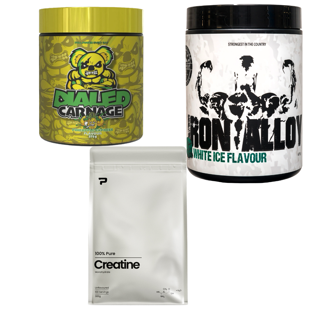 Dialed Carnage + Alloy + Free Prime Creatine 300g