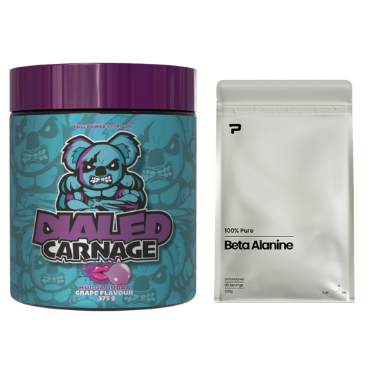 Dialed Carnage + Free Prime Beta Alanine 225g