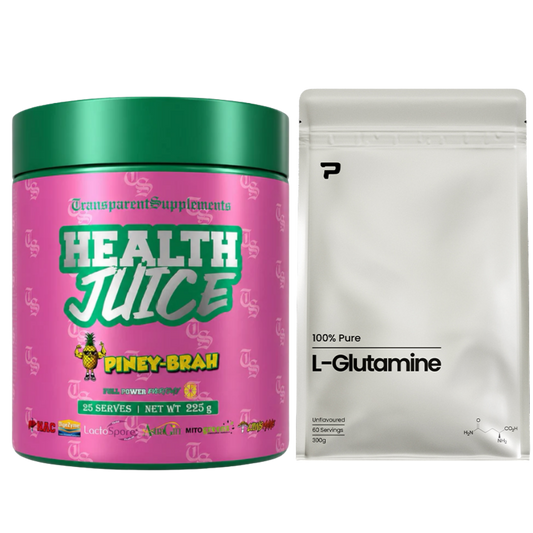 Health Juice + Free Prime L-Glutamine 300g