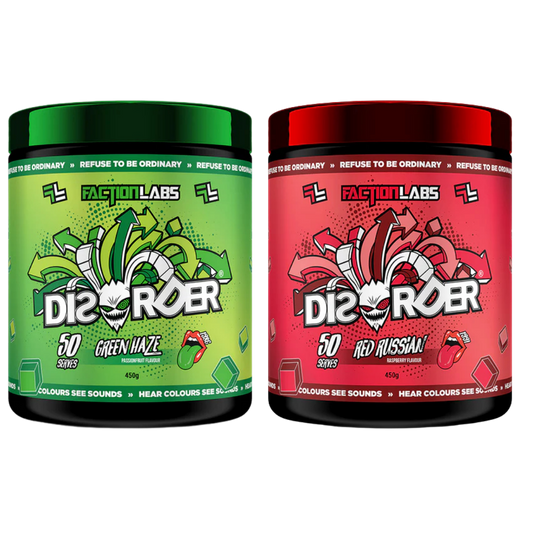 Faction Labs Disorder Pre-Workout Twin Pack