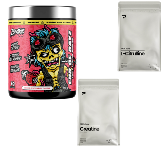 End of Dayz + Free Prime Creatine 300g + Free Prime L-Citrulline 225g